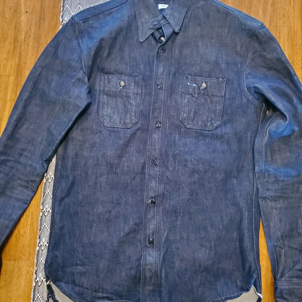 Gustin cone mills selvedge 101 work shirt Slim Medium